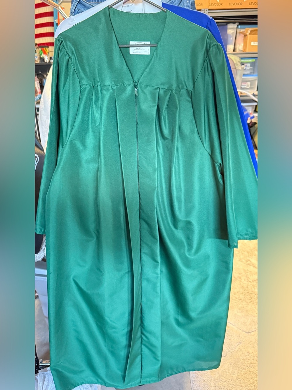 Emerald Green Graduation Gown